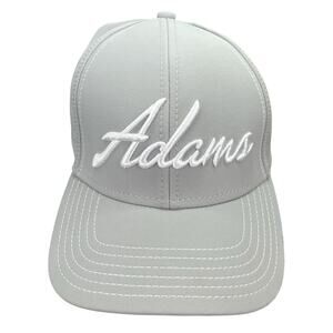 Adams Golf Tight Lies Fitted Hat L/XL Gray Performance Cap